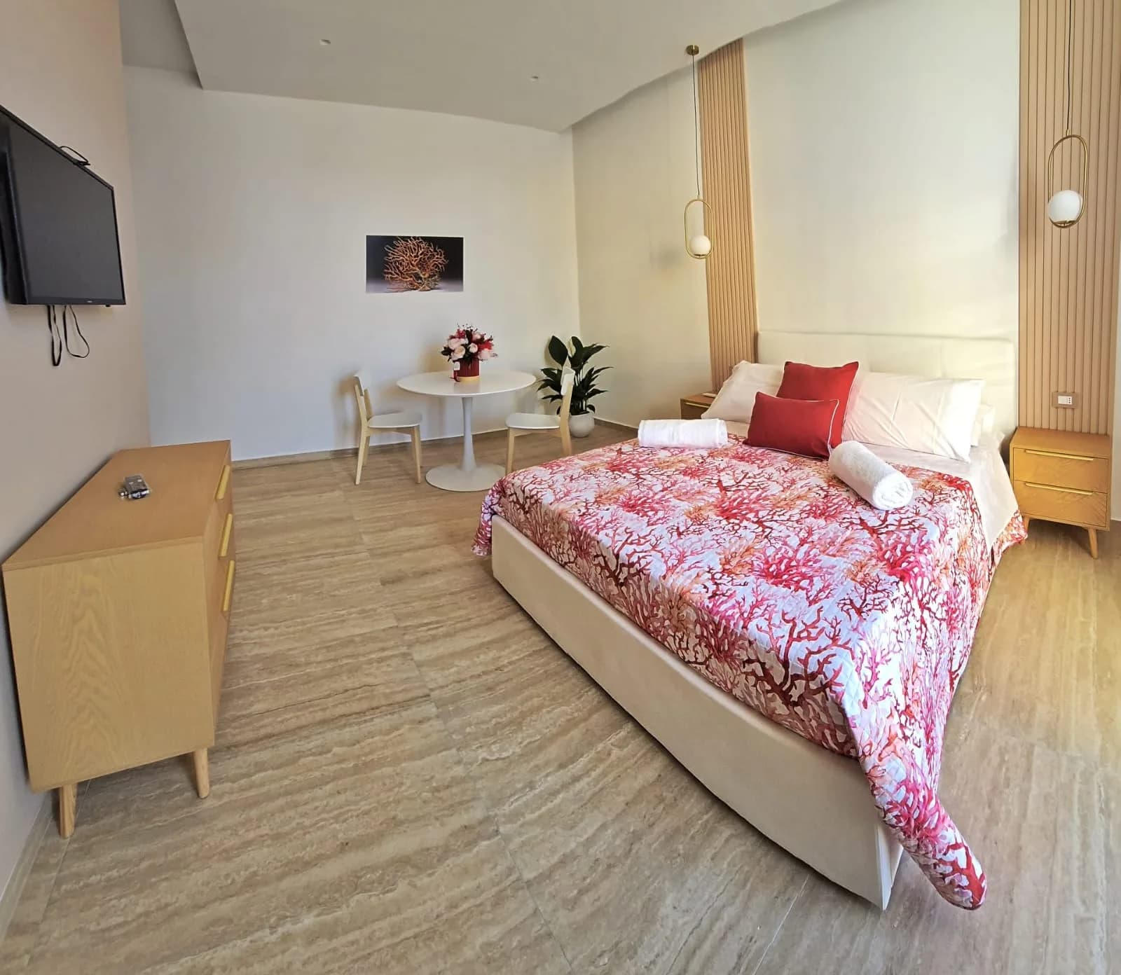 Habitación Triple Corallo con Vistas al Mar